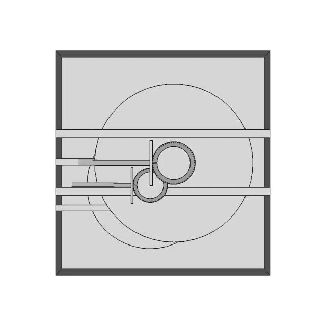 Cooling Radiator For Caterpilar C18 - Marine Version | High-Quality CAD Model