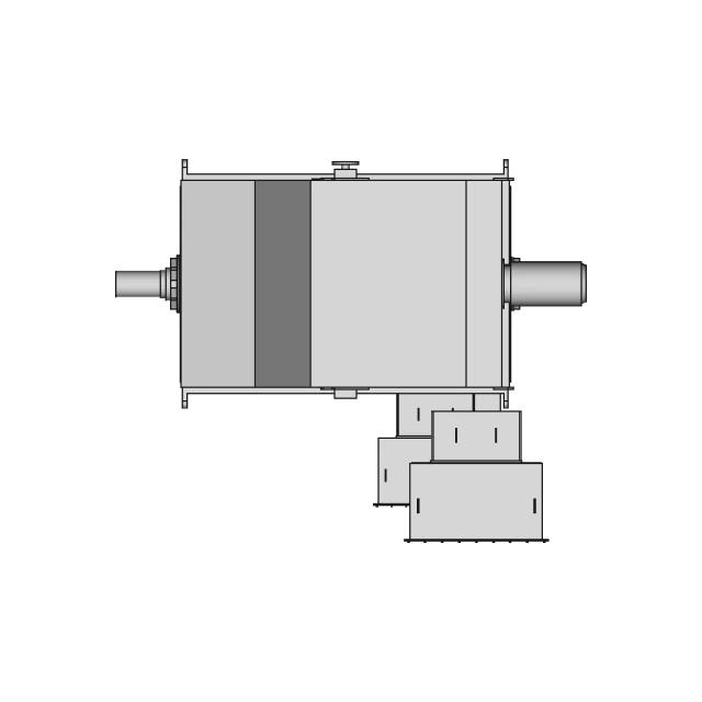 Squirrel Cage Motor Ami 560L 3500Kw | High-Quality CAD Model