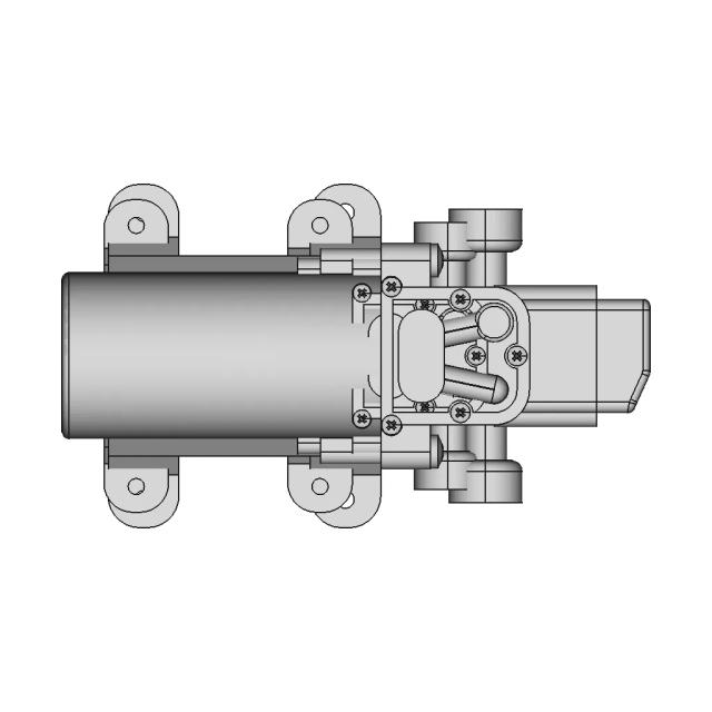 Diaphragm Pump 5L/Min | High-Quality CAD Model