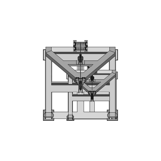Davit Crane Tipe A | High-Quality CAD Model