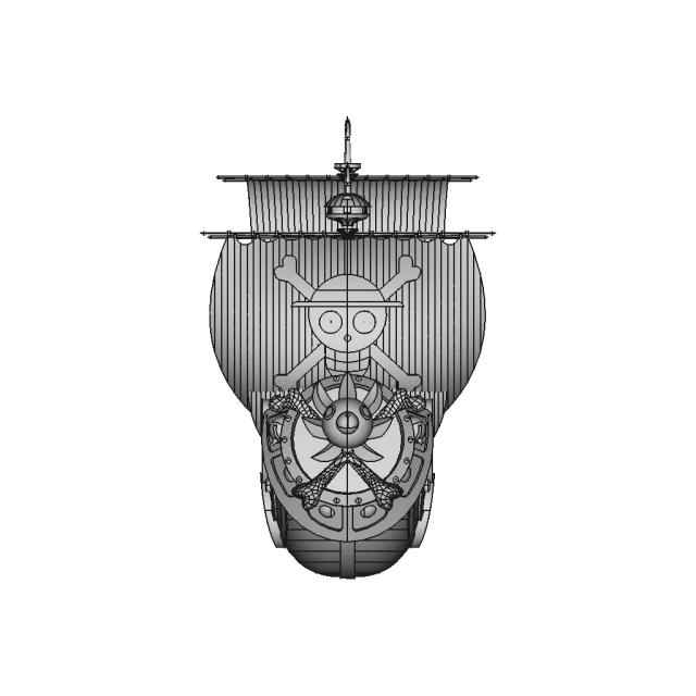 Thousand Sunny | High-Quality CAD Model