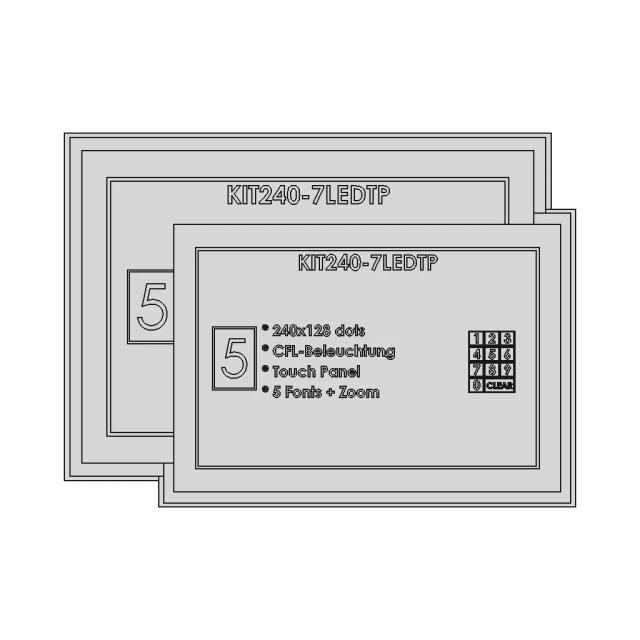 Led Display 5 Inch - Standard Mechanical Component