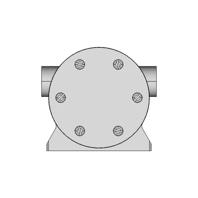 Jabsco 1673 Pedestal Pump - Downloadable CAD Representation