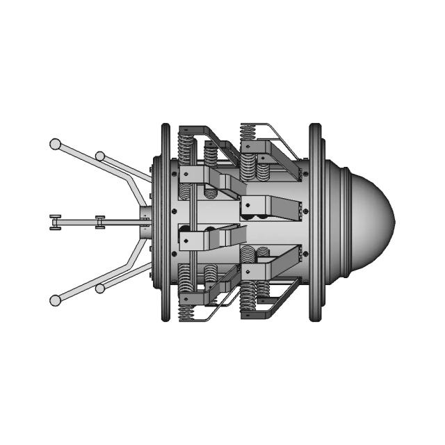 Oil Pipeline Cleaning Robot | High-Quality CAD Model