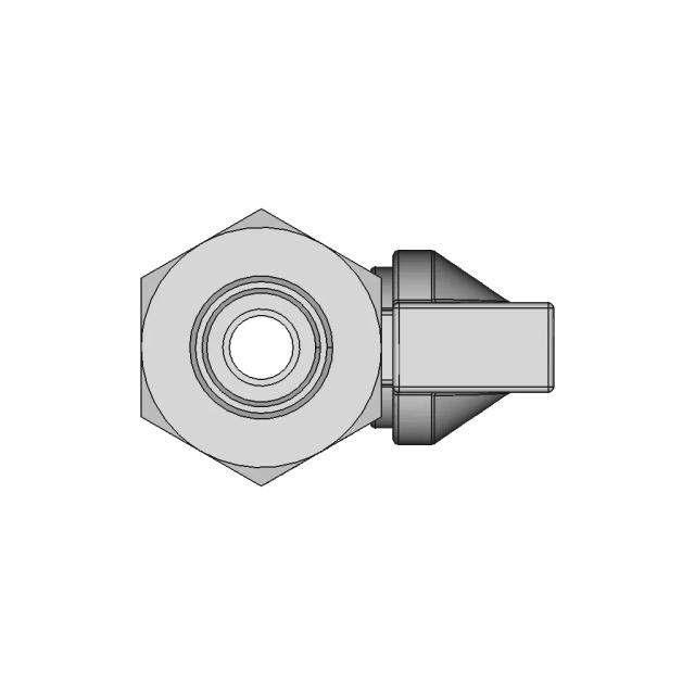 1/4" Ball Valve | High-Quality CAD Model