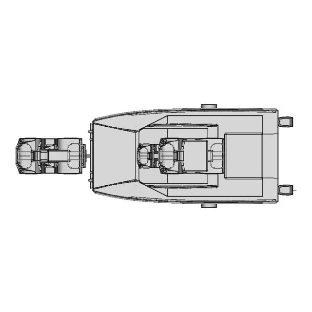 Utility Power Catamaran | High-Quality CAD Model