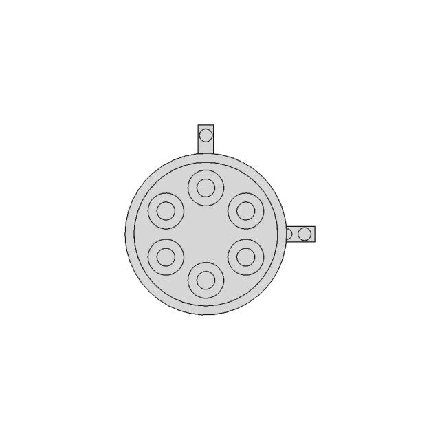 Turnigy Aquastar T20 3T 730Kv/1280Kv Water Cooled Brushless Motor | High-Quality CAD Model