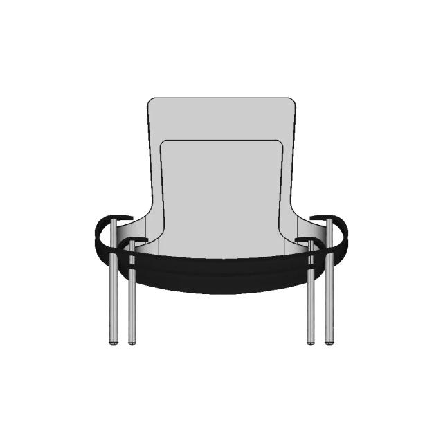 Skrolla Chair - Downloadable CAD Representation