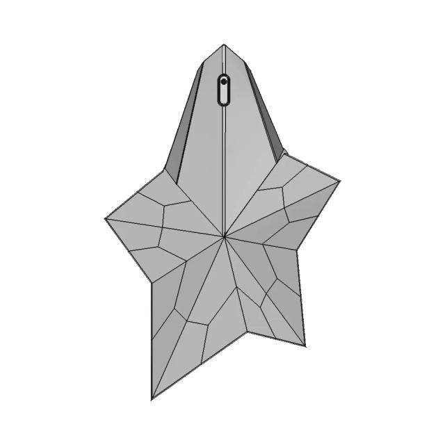 Angel By Mugler Star Shape Perfume 3D Model | High-Quality CAD Model