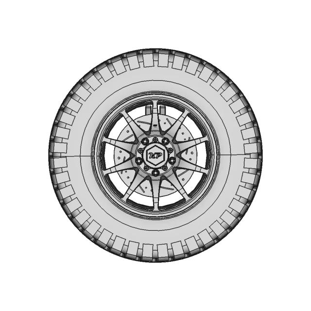 Alloy Wheel | High-Quality CAD Model