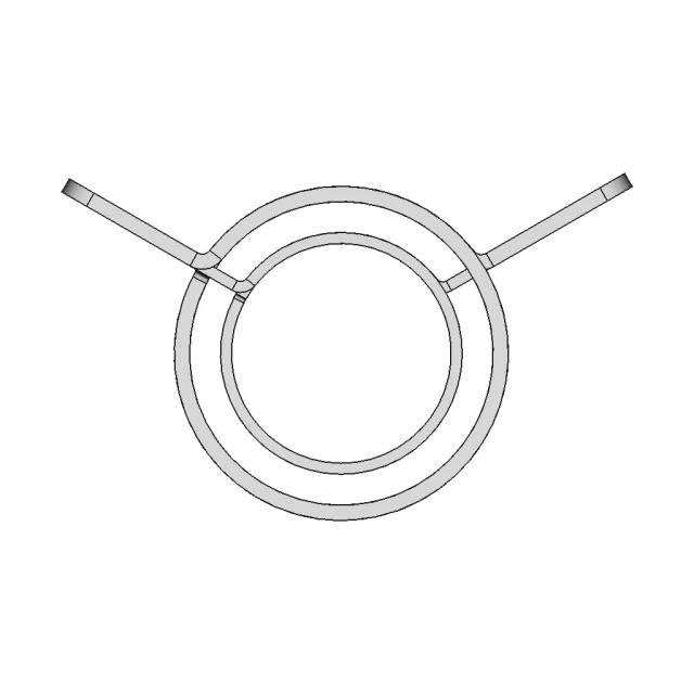 Spring Band Hose Clamp | High-Quality CAD Model