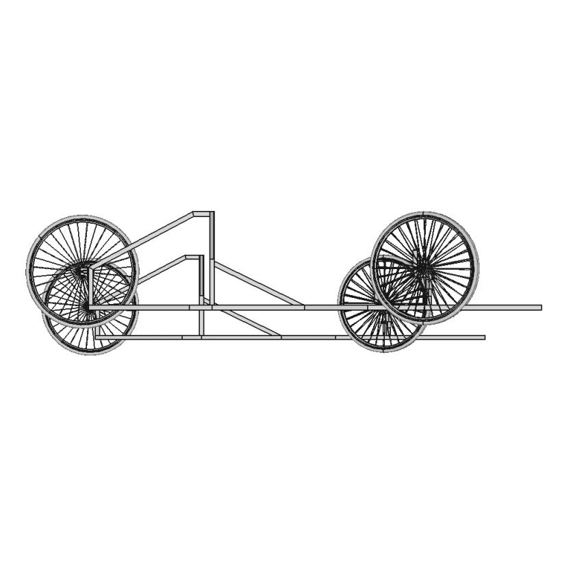 Shell Eco Marathon Prototype Chassis Assembled - Downloadable CAD Representation
