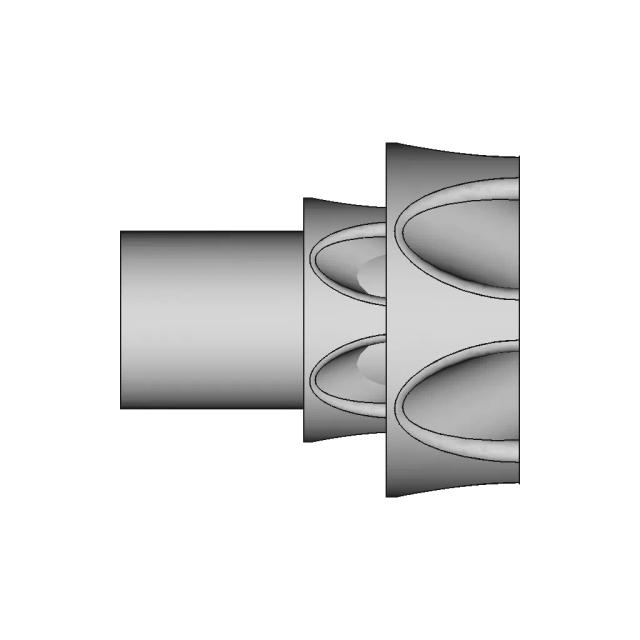 Variable Stream Line Cam | 3D Engineering Design File