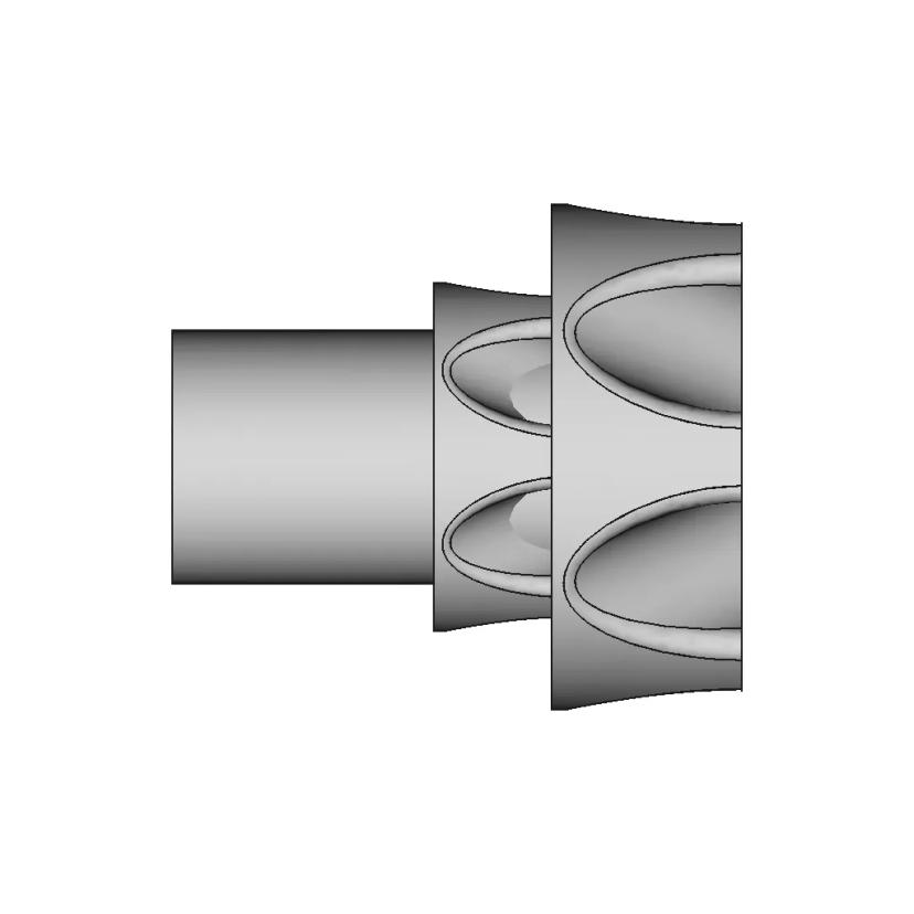 Variable Stream Line Cam | 3D Engineering Design File