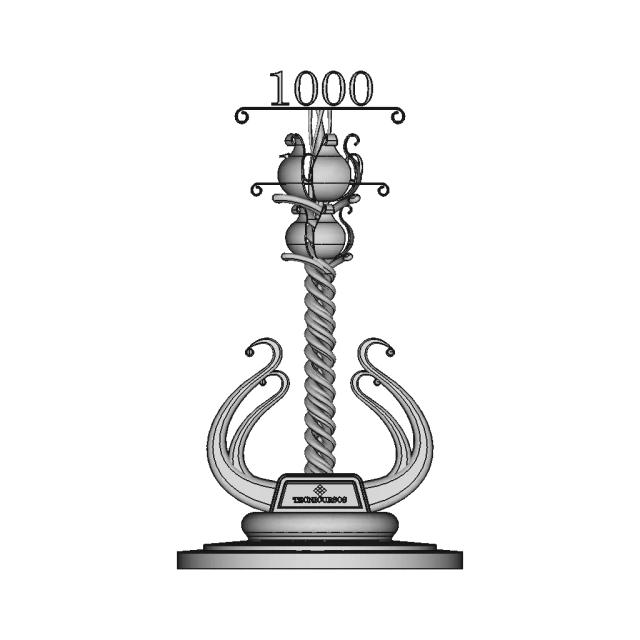 1000 Followers, Thank You All! - Downloadable CAD Representation