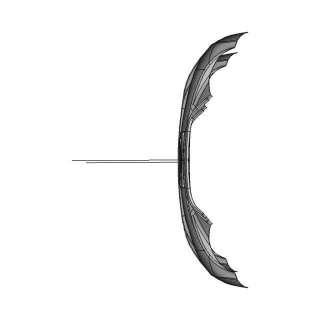 Front Bumper Closed Volume | High-Quality CAD Model