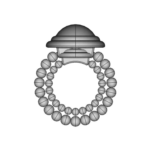 Stretchy Finger Ring | 3D Engineering Design File