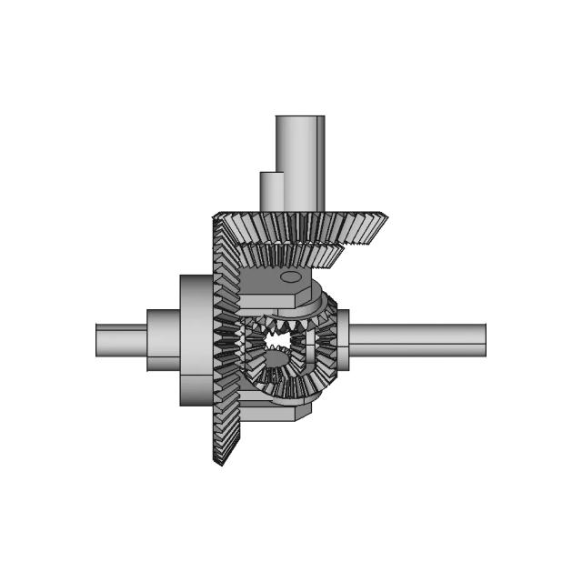 Differential Gear - Downloadable CAD Representation