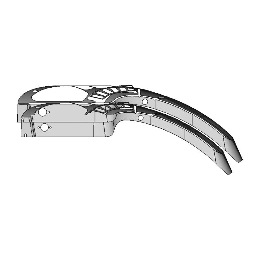 Plastic Trim Part | High-Quality CAD Model
