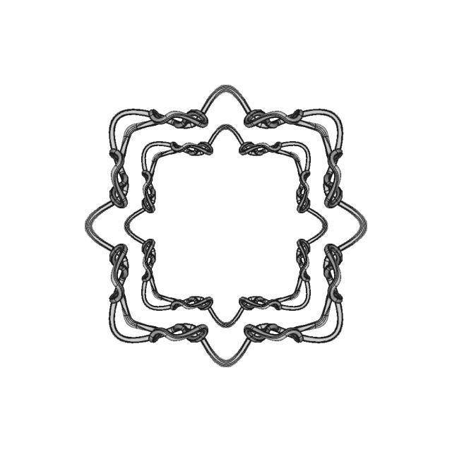 Organic Bracelet Design 01 - Standard Mechanical Component