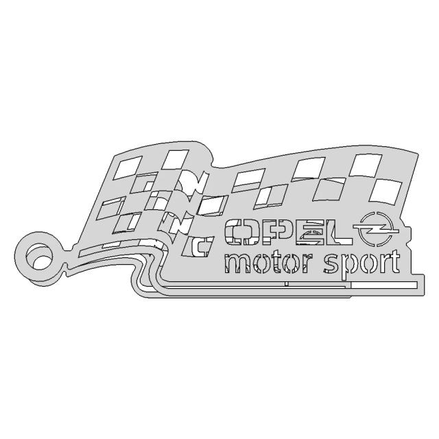 Opel Car Keychain - Standard Mechanical Component