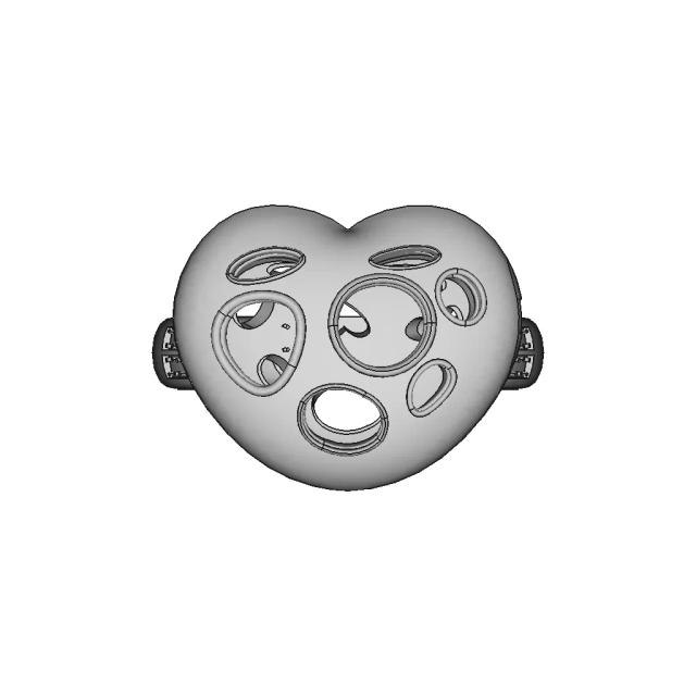 Heart Shaped Ring - Standard Mechanical Component