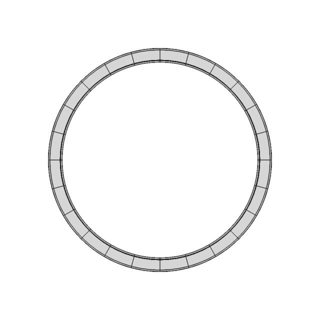 Honeycomb Rings - Downloadable CAD Representation