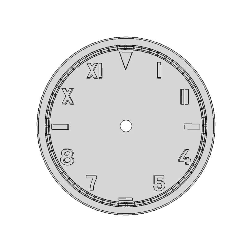 California Dial - Downloadable CAD Representation