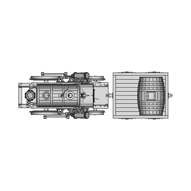 Steam Locomotive - Downloadable CAD Representation