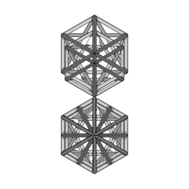 Diamond Shape Pipe Frame - Standard Mechanical Component