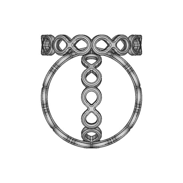 Simple Infinity Band Ring | 3D Engineering Design File