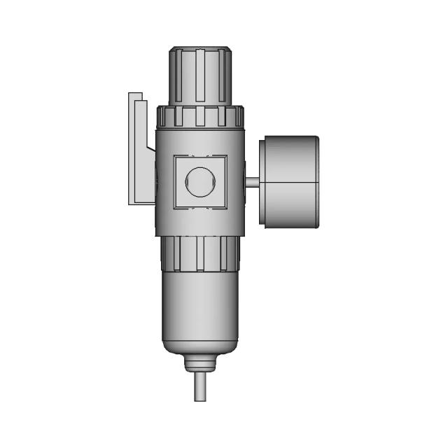 Afc2000 Compress Air Pressure Regulator - Downloadable CAD Representation