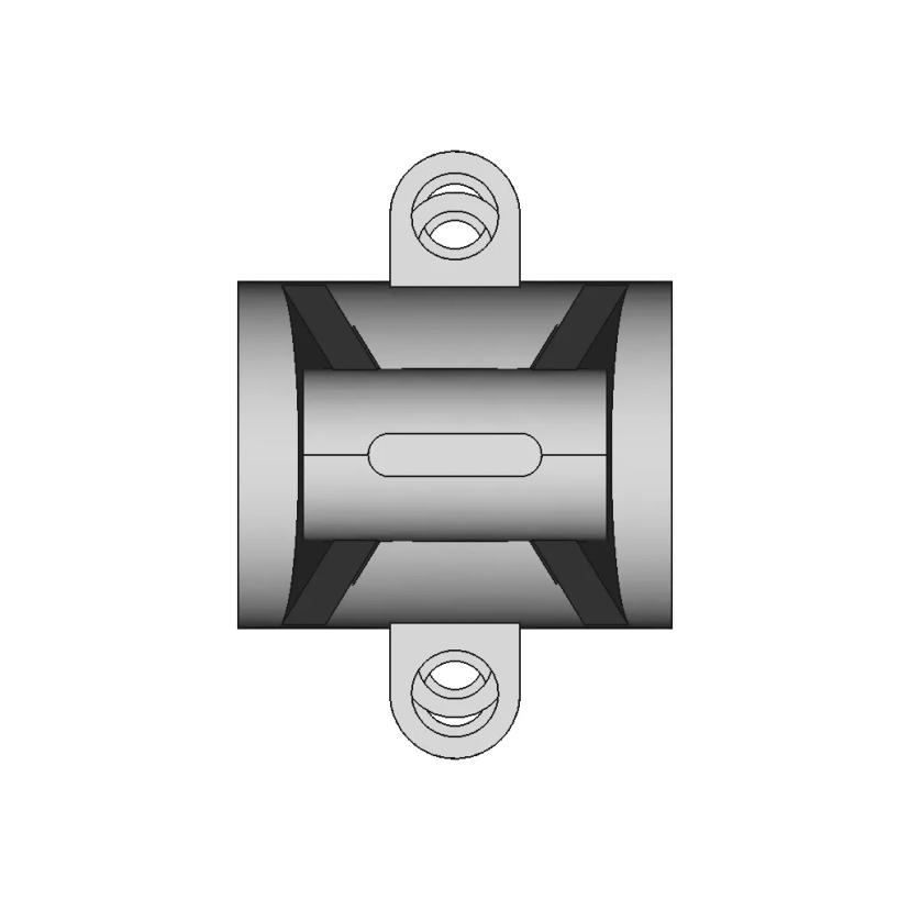 Simple Bearing Seat | High-Quality CAD Model