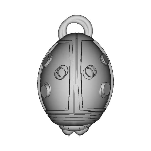 Ladybug Enamel - Standard Mechanical Component