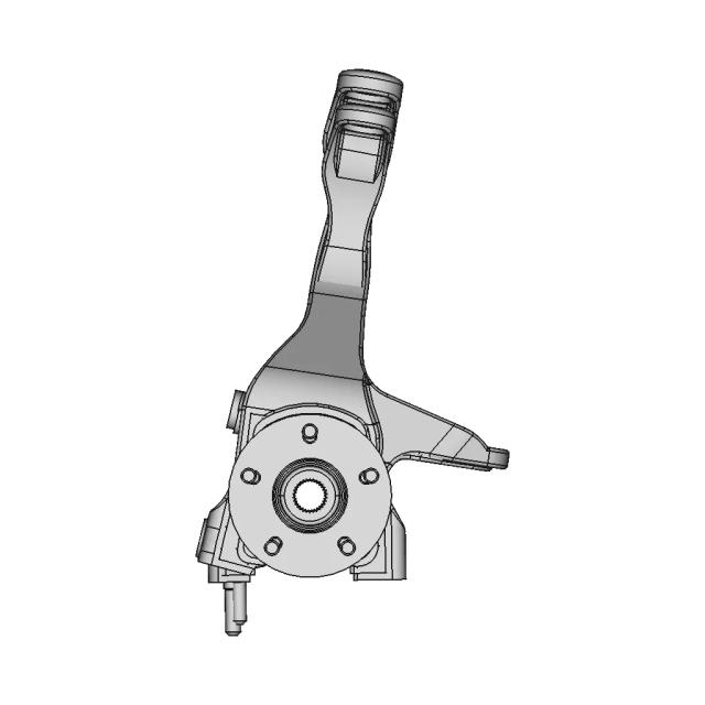 Acura Rl Front Drivers Knuckle | High-Quality CAD Model