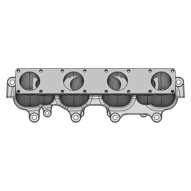 Mazda Mx-5 Miata Dual Plenum Turbo Intake Manifold - Intake Manifold - Downloadable CAD Representation