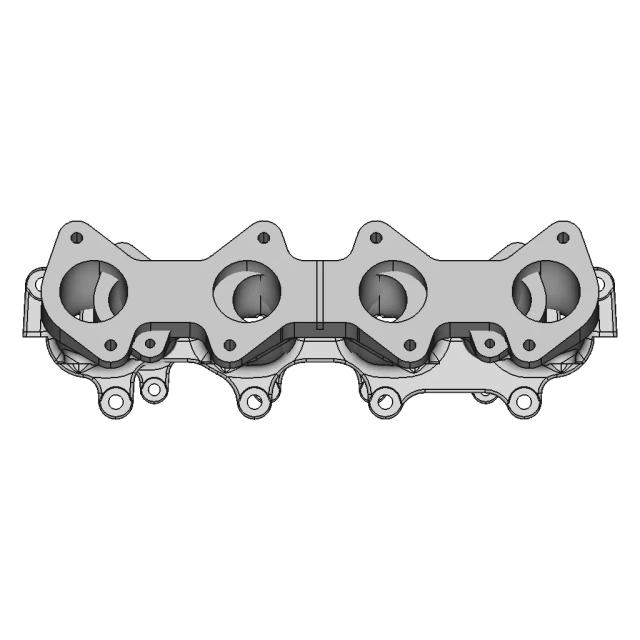 Mazda Mx-5 Miata Individual Throttle Bodies Itb Intake Manifold - Downloadable CAD Representation