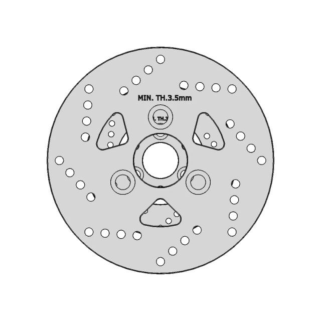 Disco De Freio Burgman 125 | 3D Engineering Design File