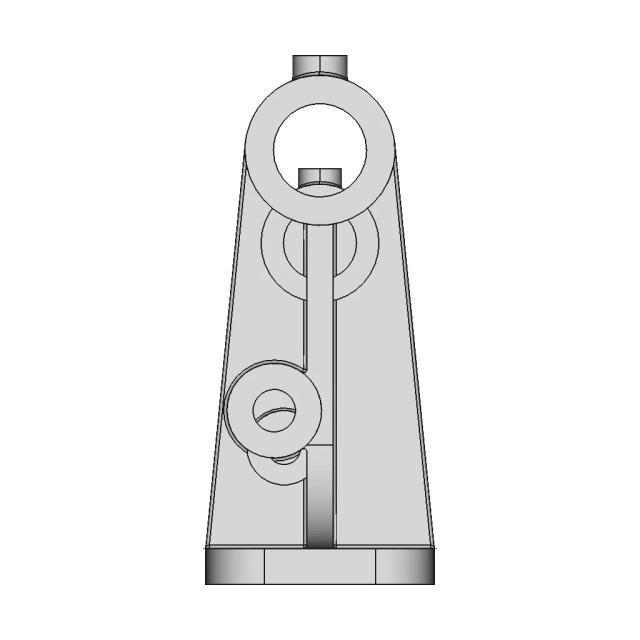 Solidworks Exercise 8 | Bearing Bracket | High-Quality CAD Model