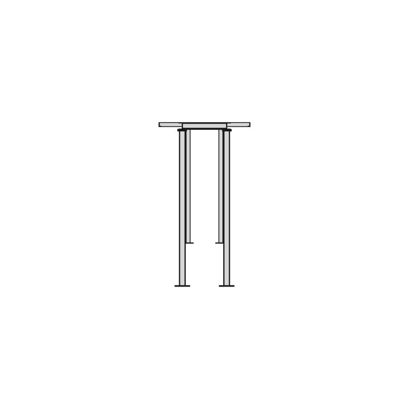 Structure Under 15 Tons Uniform Load - Downloadable CAD Representation