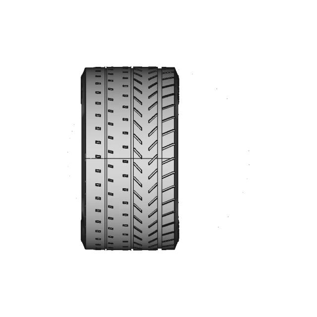 Fiat 131 Abarth Gr.4 Cromodora Rear Wheels 11X15 | 3D Engineering Design File