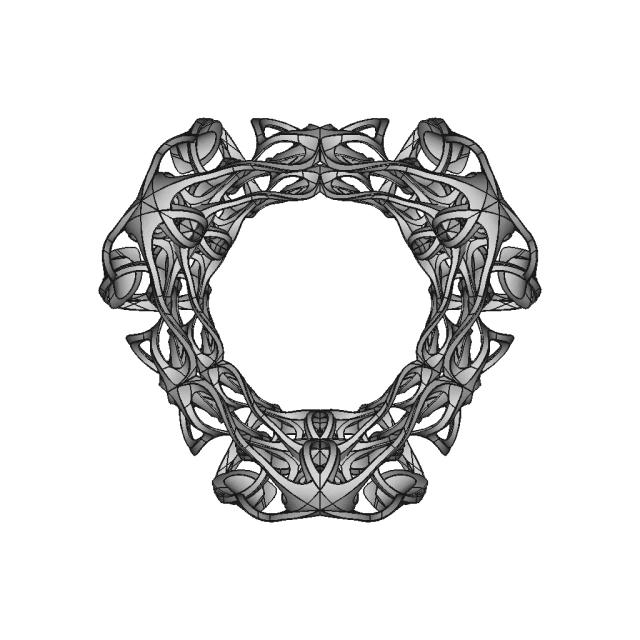 Organic Shape Decoration | 3D Engineering Design File