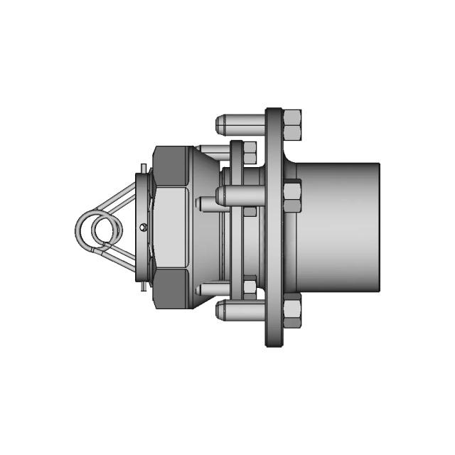 Alfa Romeo Group A Center Lock Hub Part 3 - Assembly - Downloadable CAD Representation