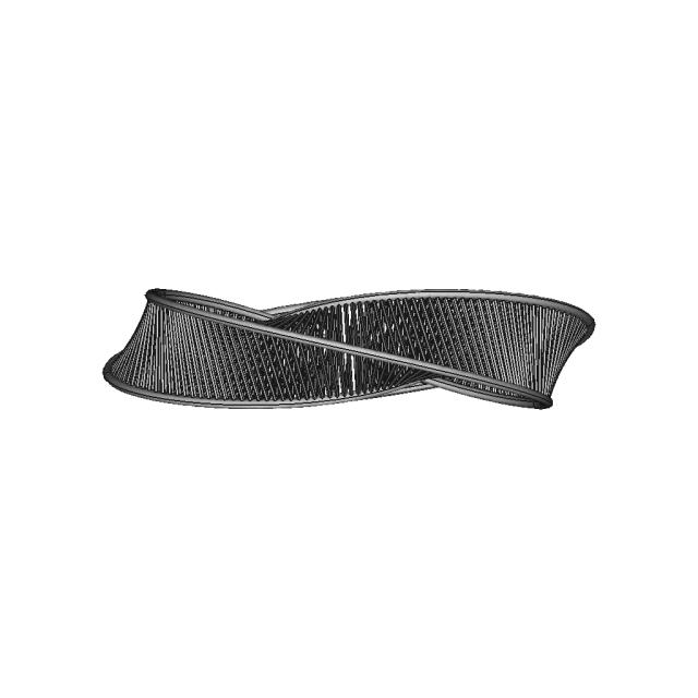 Mobius Bracelet | High-Quality CAD Model
