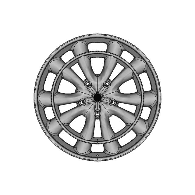 Alloy Wheel | 3D Engineering Design File