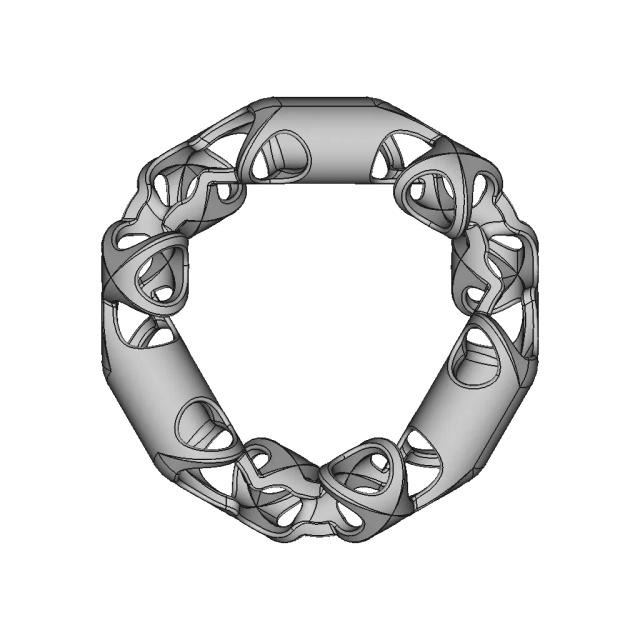 Organic Ring Design 07 | 3D Engineering Design File