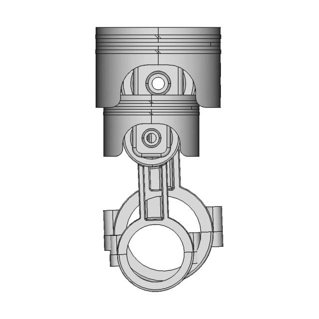 Car Piston - Standard Mechanical Component