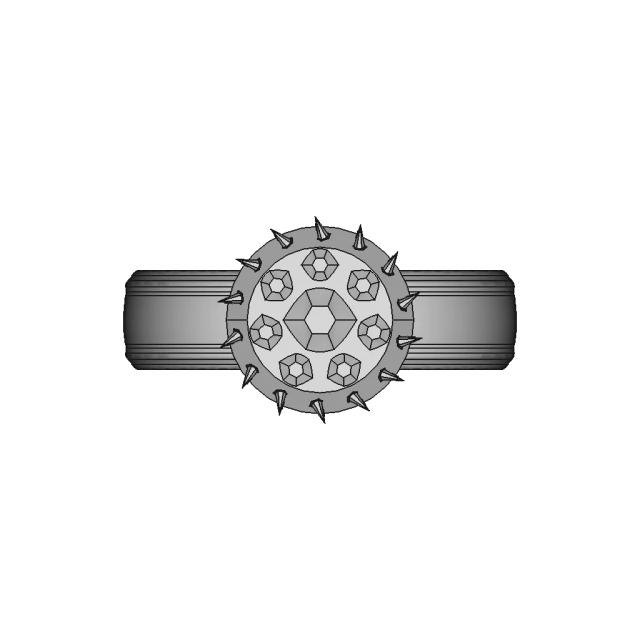 Ring #8 | High-Quality CAD Model