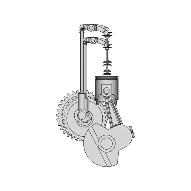 Ic Engine | High-Quality CAD Model