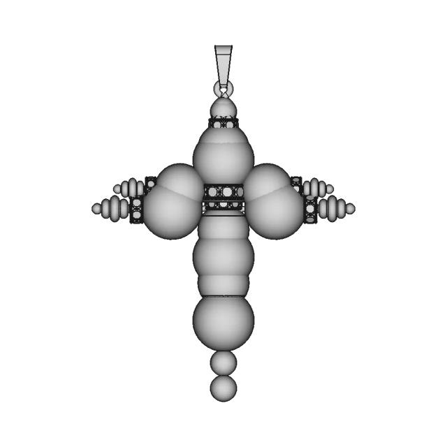 Cross Pendant - Standard Mechanical Component
